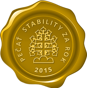 Pečať stability 2015 Pečať stability 2015