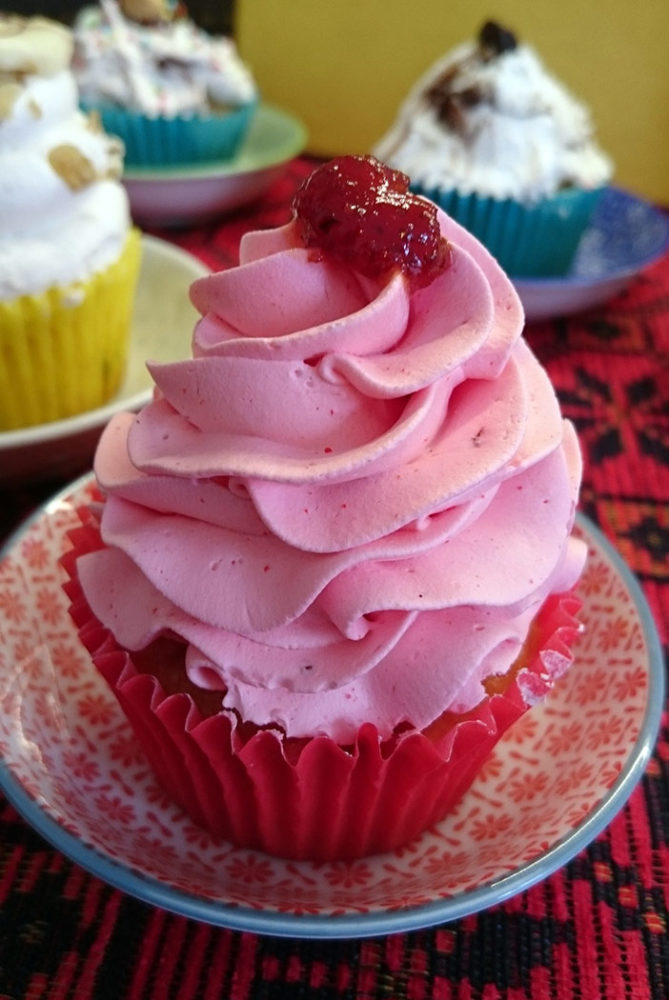 tvarohovy cupcake image
